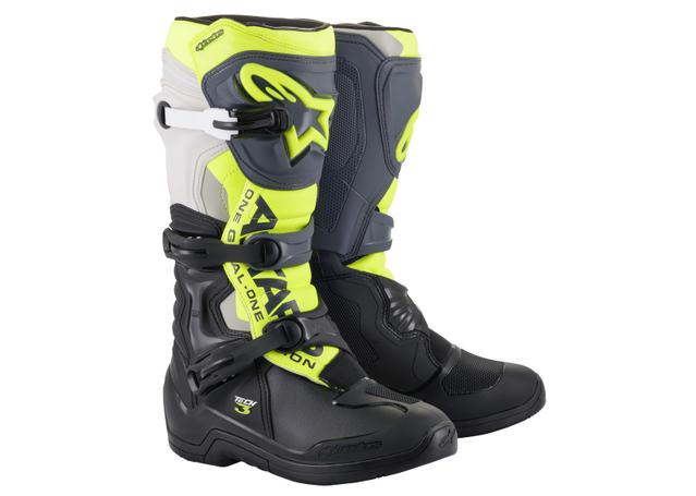 ALPINESTARS TECH 3 BLACK YELLOW GREY