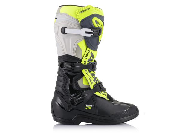 ALPINESTARS TECH 3 BLACK YELLOW GREY