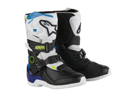 ALPINESTARS MX24 KIDS TECH 3S WHITE BLACK BLUE