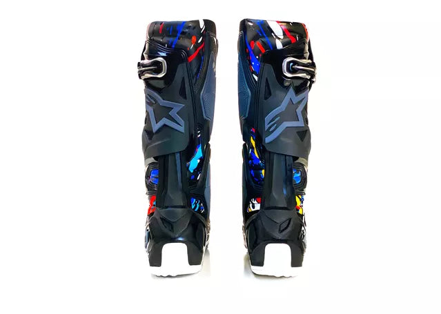 ALPINESTARS TECH 10 RENEN LE BLACK MULTI COLOUR