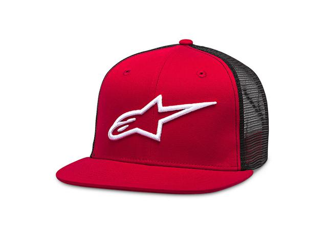 ALPINESTARS CORP TRUCKER SNAP RED BLACK