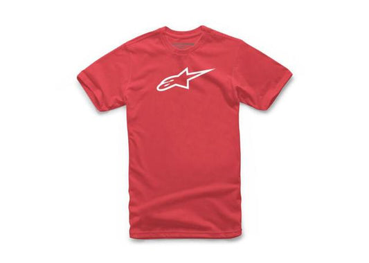 ALPINESTARS AGELESS CLASSIC TEE RED WHITE