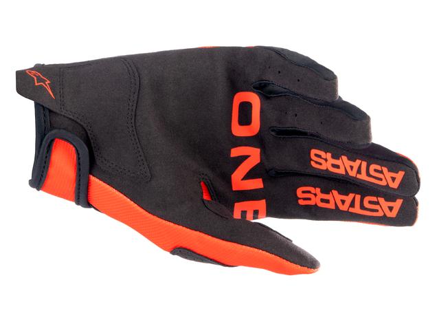 ALPINESTARS MX23 YOUTH RADAR GLOVES HOT ORANGE BLACK