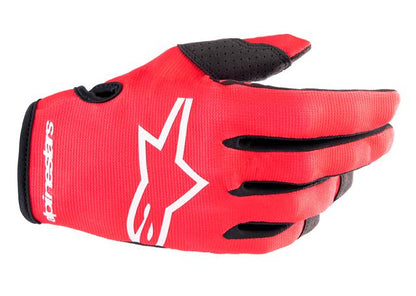 ALPINESTARS MX23 YOUTH RADAR GLOVES MARS RED WHITE