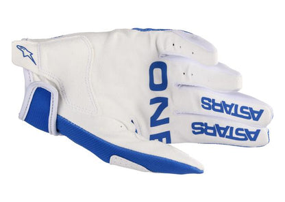 ALPINESTARS MX23 YOUTH RADAR GLOVES UCLA BLUE WHITE