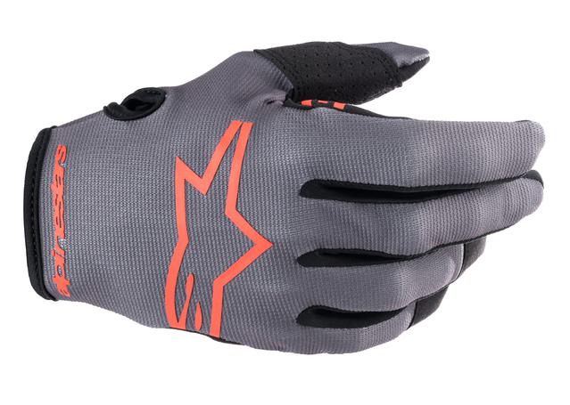 ALPINESTARS MX23 YOUTH RADAR GLOVES MAGNET NEON RED