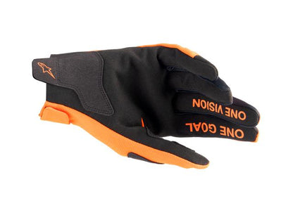 ALPINESTARS MX24 YOUTH RADAR GLOVES ORANGE BLACK