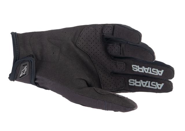 ALPINESTARS MX23 TECHSTAR GLOVES BLACK BRUSHED SILVER