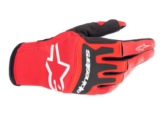 ALPINESTARS MX23 TECHSTAR GLOVES MARS RED BLACK