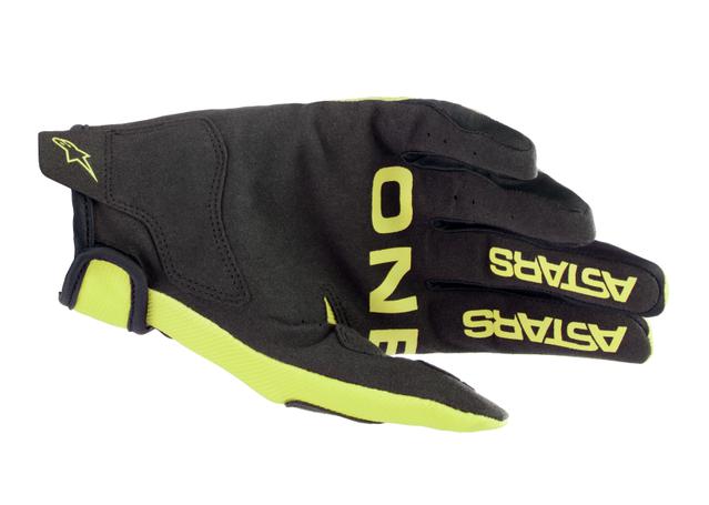 ALPINESTARS MX23 RADAR GLOVES YELLOW FLURO BLACK