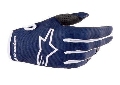 ALPINESTARS MX23 RADAR GLOVES NIGHT NAVY WHITE