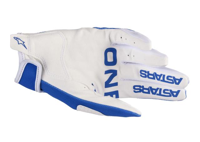 ALPINESTARS MX23 RADAR GLOVES UCLA BLUE WHITE