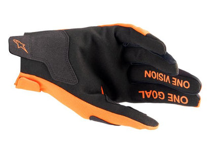 ALPINESTARS MX24 RADAR GLOVES ORANGE BLACK