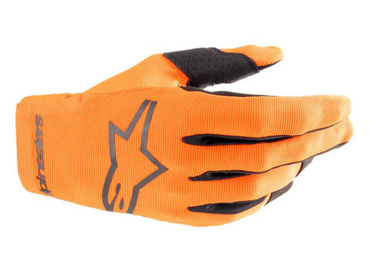 ALPINESTARS MX24 RADAR GLOVES ORANGE BLACK