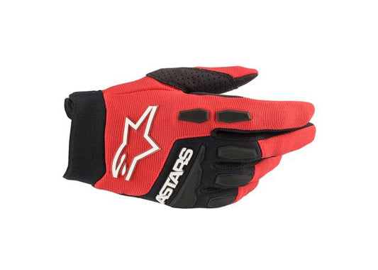 Alpinestars MX24 Full Bore Gloves Red Black