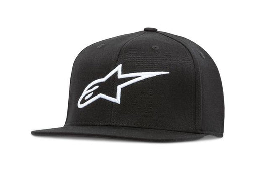 ALPINESTARS AGELESS FLAT HAT BLACK WHITE