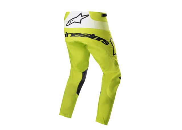 ALPINESTARS MX23 TECHSTAR PUSH PANTS YELLOW FLURO WHITE