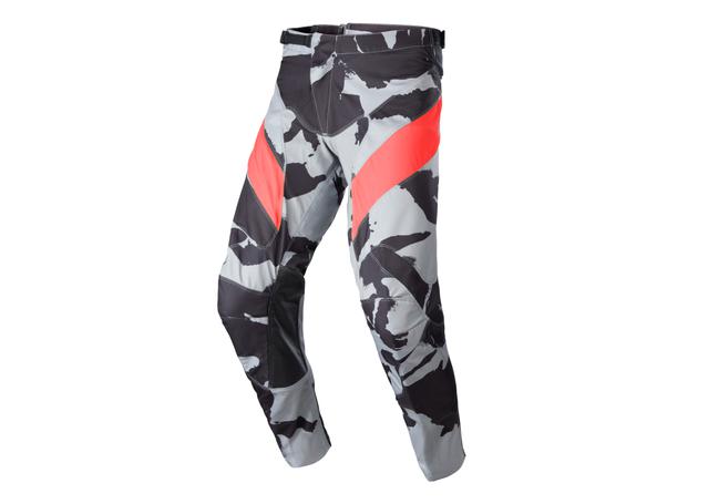 ALPINESTARS MX23 RACER TACTICAL PANTS CAST GRAY CAMO MARS RED