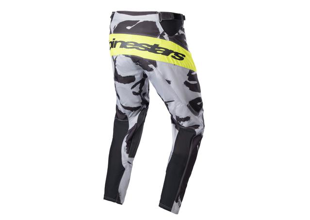 ALPINESTARS MX23 RACER TACTICAL PANTS CAST GRAY CAMO YELLOW FLURO