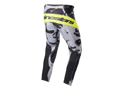 ALPINESTARS MX23 RACER TACTICAL PANTS CAST GRAY CAMO YELLOW FLURO