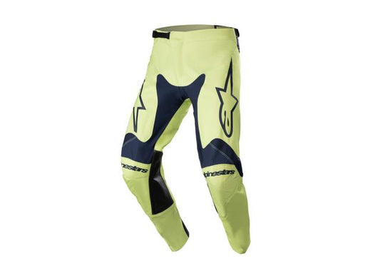 ALPINESTARS MX23 RACER HOEN PANTS NIGHT NAVY FLUORITE GREEN