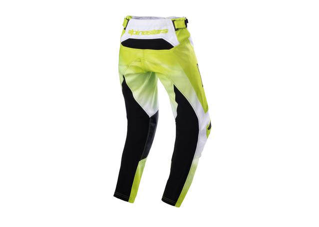 ALPINESTARS MX23 YOUTH RACER PUSH PANTS YELLOW FLURO WHITE