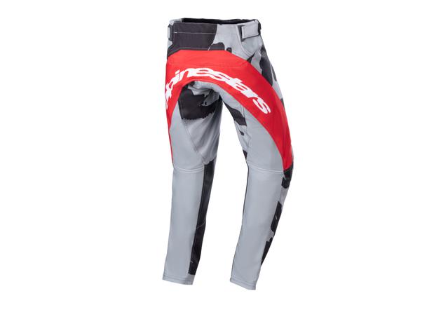 ALPINESTARS MX23 YOUTH RACER TACTICAL PANT CAST GRAY CAMO MARS RED