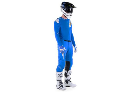 ALPINESTARS MX23 SUPERTECH BRUIN PANTS UCLA BLUE BRUSHED GOLD