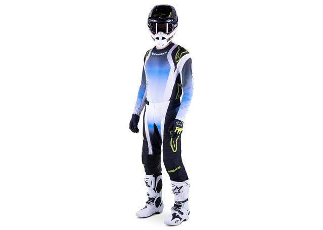 ALPINESTARS MX23 TECHSTAR PUSH PANTS NIGHTLIFE UCLA BLUE WHITE