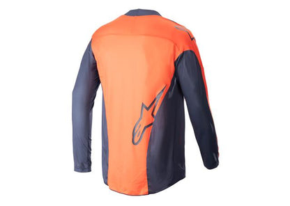 ALPINESTARS MX23 TECHSTAR ARCH JERSEY NIGHT NAVY HOT ORANGE