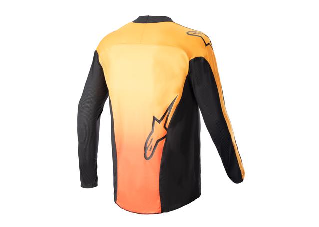 ALPINESTARS MX23 TECHSTAR SEIN JERSEY BLACK HOT ORANGE