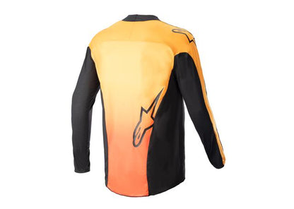 ALPINESTARS MX23 TECHSTAR SEIN JERSEY BLACK HOT ORANGE