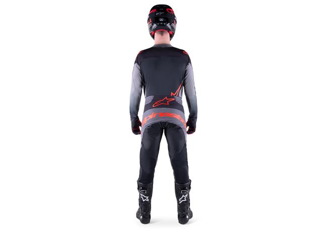 ALPINESTARS MX23 TECHSTAR SEIN PANTS BLACK NEON RED