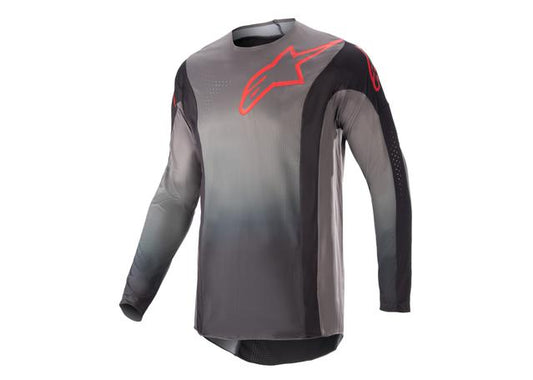 ALPINESTARS MX23 TECHSTAR SEIN JERSEY BLACK NEON RED