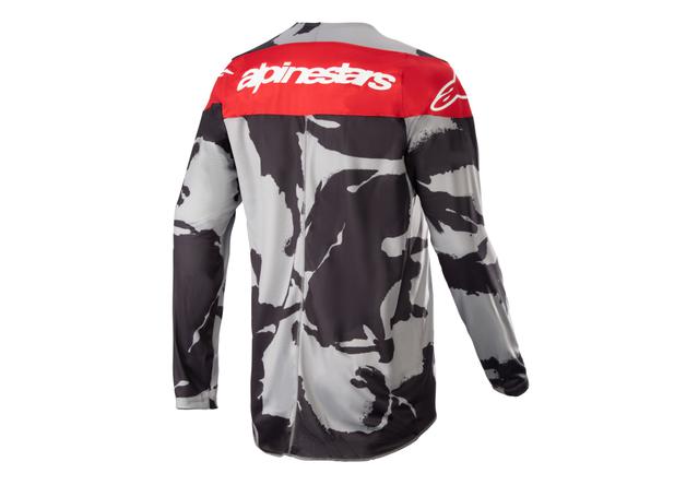 ALPINESTARS MX23 RACER TACTICAL JERSEY CAST GRAY CAMO MARS RED