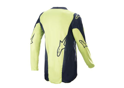 ALPINESTARS MX23 RACER HOEN JERSEY NIGHT NAVY FLUORITE GREEN