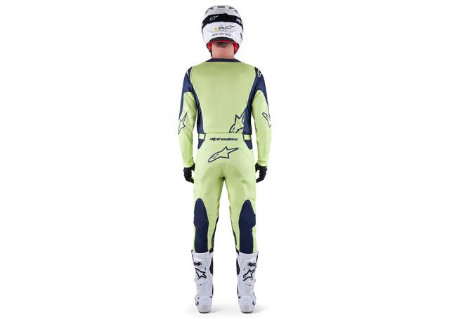 ALPINESTARS MX23 RACER HOEN JERSEY NIGHT NAVY FLUORITE GREEN