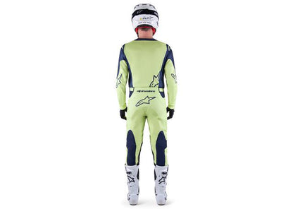 ALPINESTARS MX23 RACER HOEN JERSEY NIGHT NAVY FLUORITE GREEN