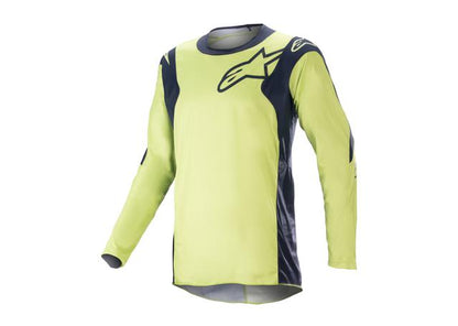 ALPINESTARS MX23 RACER HOEN JERSEY NIGHT NAVY FLUORITE GREEN