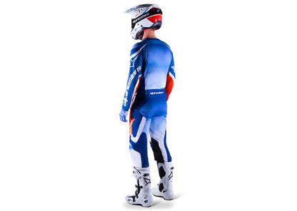 ALPINESTARS MX23 RACER SEMI PANTS BLUE HOT ORANGE