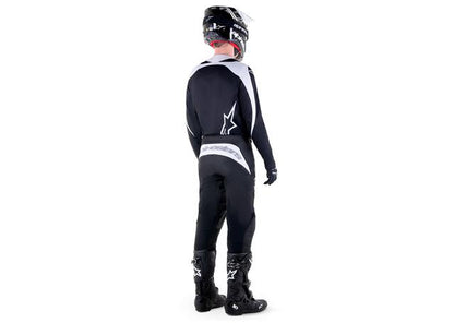 ALPINESTARS MX23 FLUID NARIN JERSEY BLACK WHITE