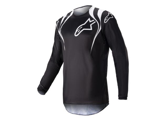 ALPINESTARS MX23 FLUID NARIN JERSEY BLACK WHITE