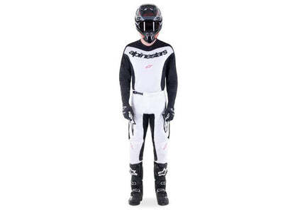 ALPINESTARS MX23 FLUID LURV JERSEY BLACK WHITE