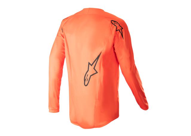 ALPINESTARS MX23 FLUID LURV JERSEY HOT ORANGE BLACK