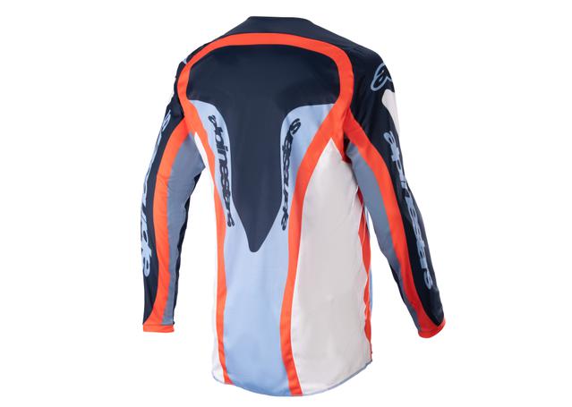 ALPINESTARS MX23 FLUID AGENT JERSEY NIGHT NAVY HOT ORANGE