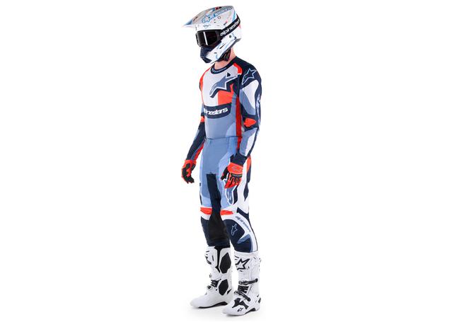 ALPINESTARS MX23 FLUID AGENT JERSEY NIGHT NAVY HOT ORANGE