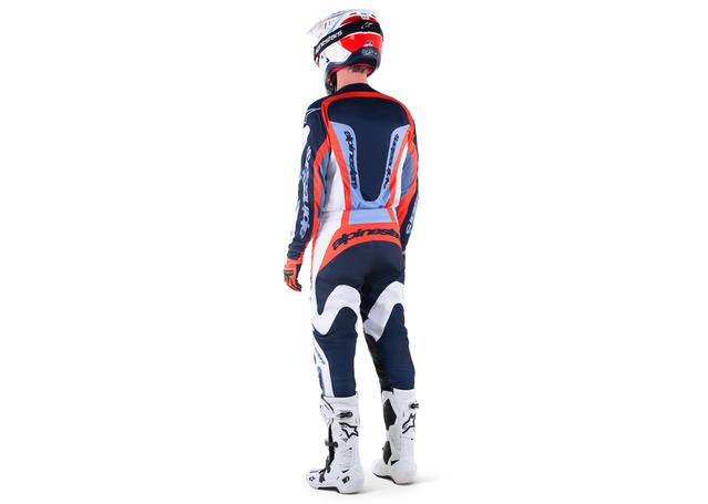 ALPINESTARS MX23 FLUID AGENT JERSEY NIGHT NAVY HOT ORANGE