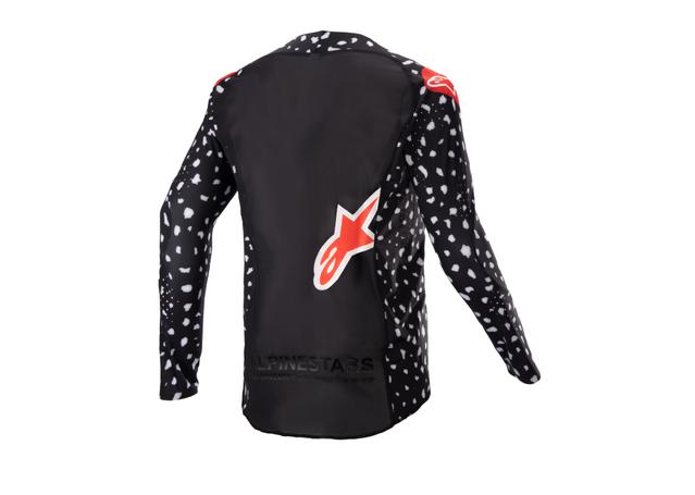 ALPINESTARS MX23 YOUTH RACER NORTH JERSEY BLACK NEON RED