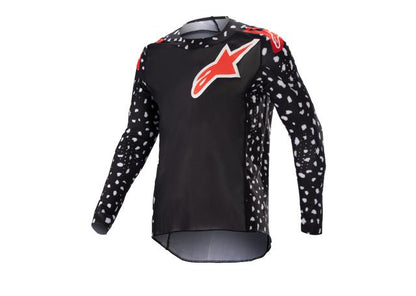 ALPINESTARS MX23 YOUTH RACER NORTH JERSEY BLACK NEON RED