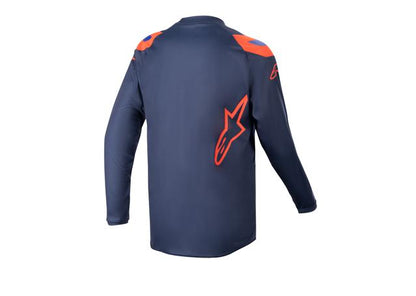 ALPINESTARS MX23 YOUTH RACER NARIN JERSEY NIGHT NAVY HOT ORANGE